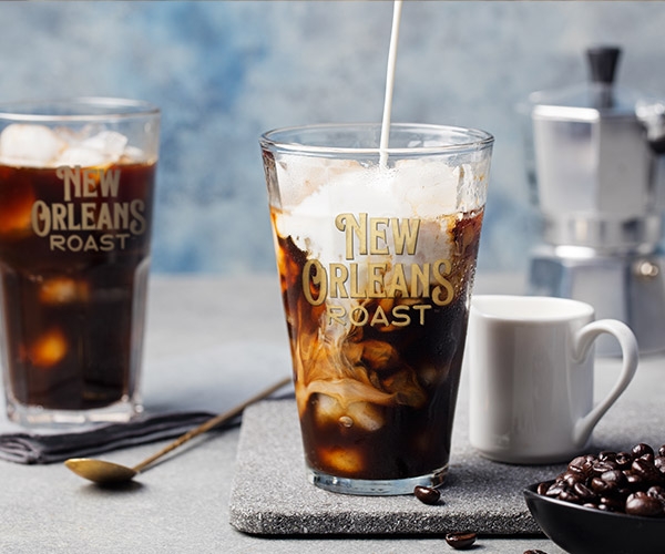 New Orleans Roast iced coffee